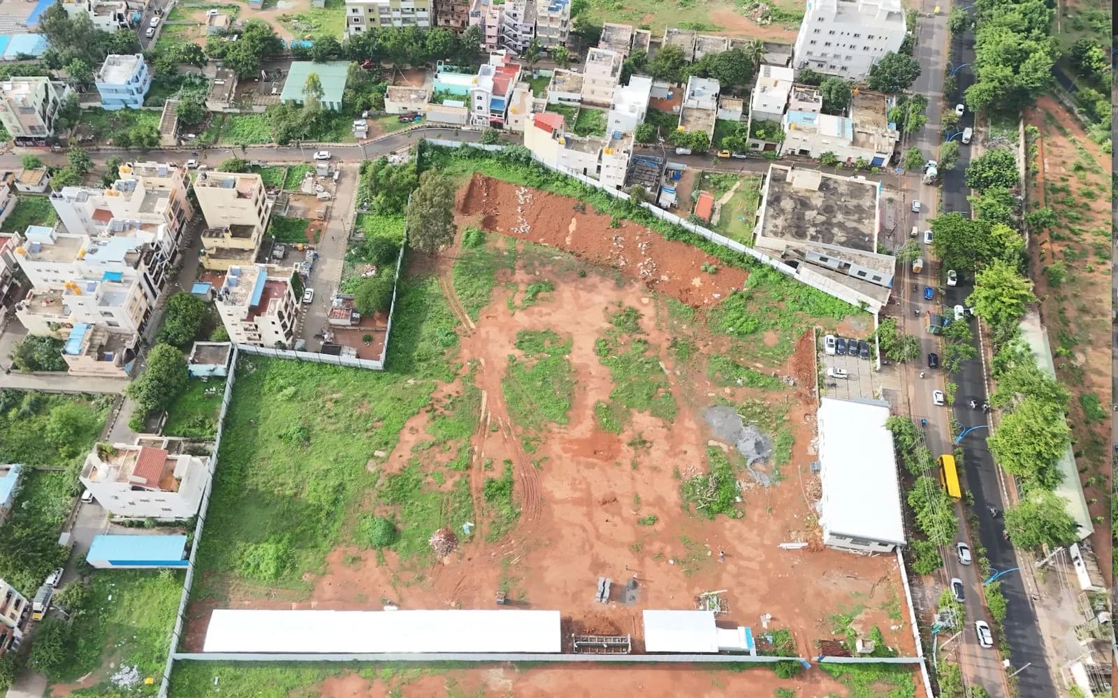 Elegant Takt: Site photo filed with Karnataka RERA