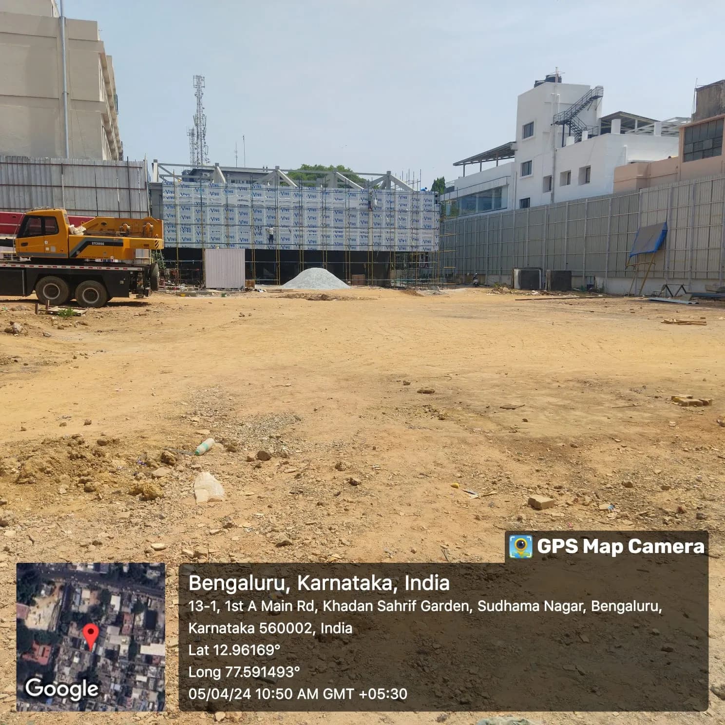 Cascadia By TVS Emerald: Site photo filed with Karnataka RERA