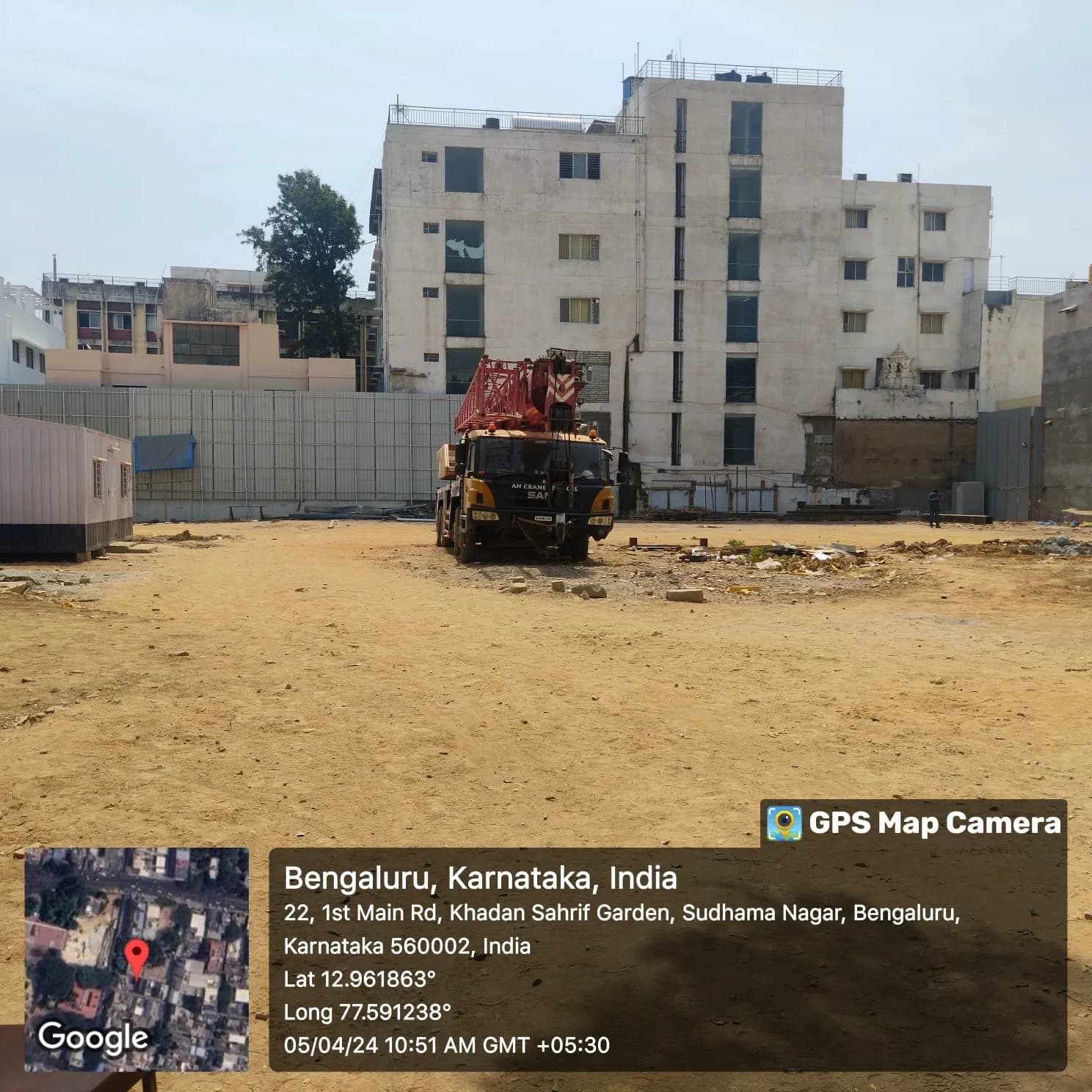 Cascadia By TVS Emerald: Site photo filed with Karnataka RERA