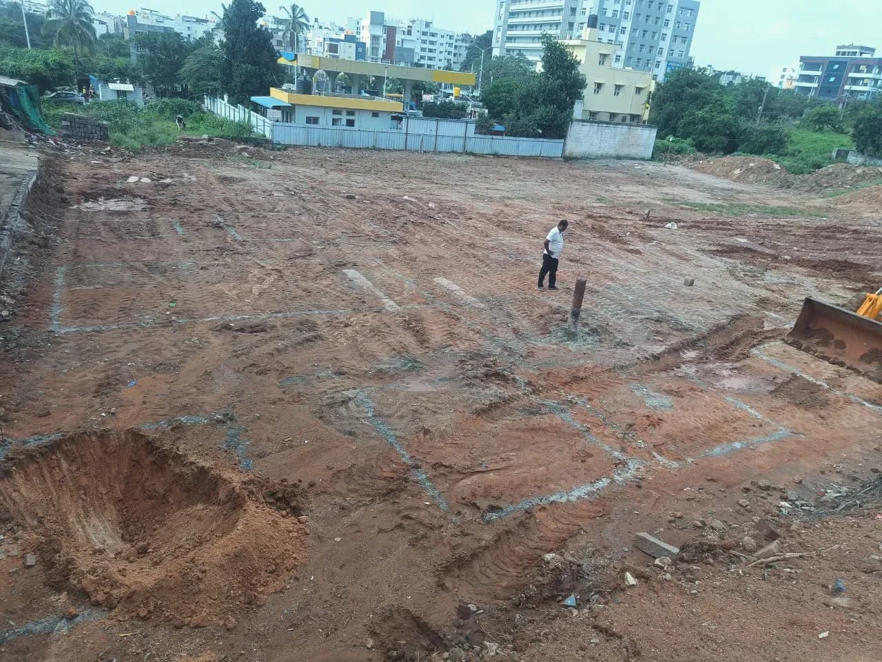 Aishwarya Green Homes: Site photo filed with Karnataka RERA