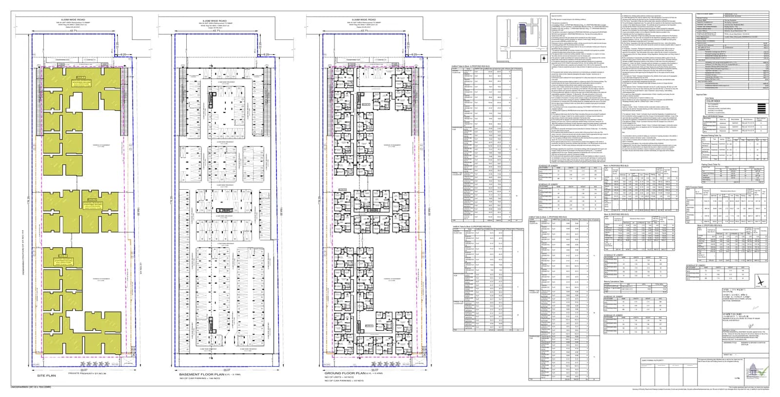 Innovative Palacia: Existing Layout Plan (filed with Karnataka RERA)