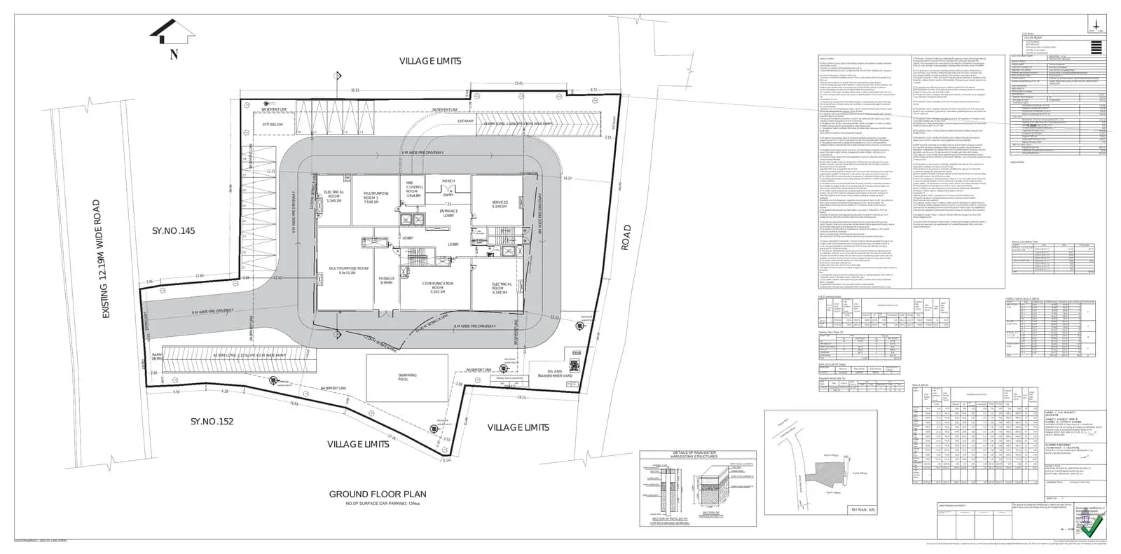 Heavie Halcyon: Existing Layout Plan (filed with Karnataka RERA)