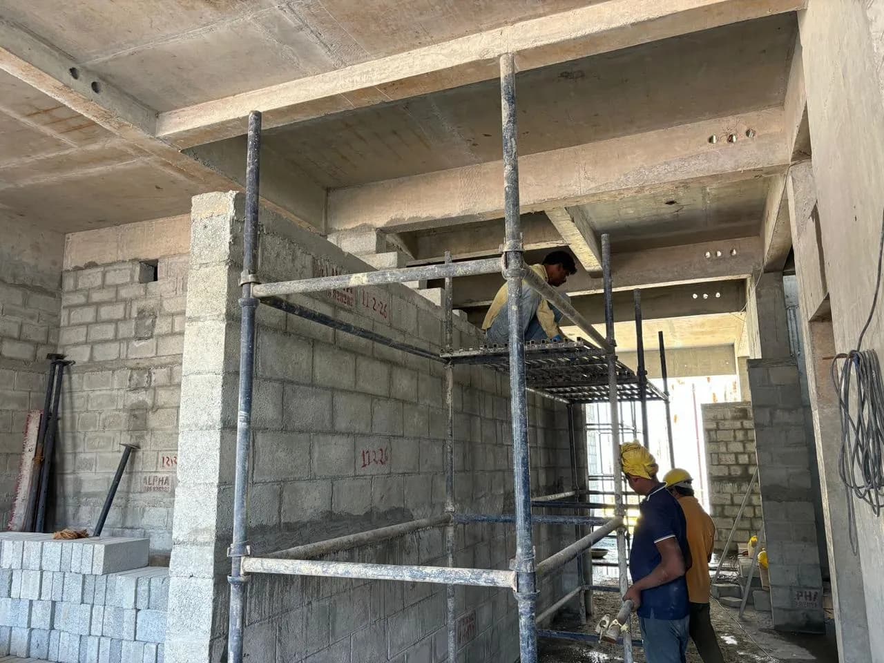 Heavie Halcyon: Site photo filed with Karnataka RERA