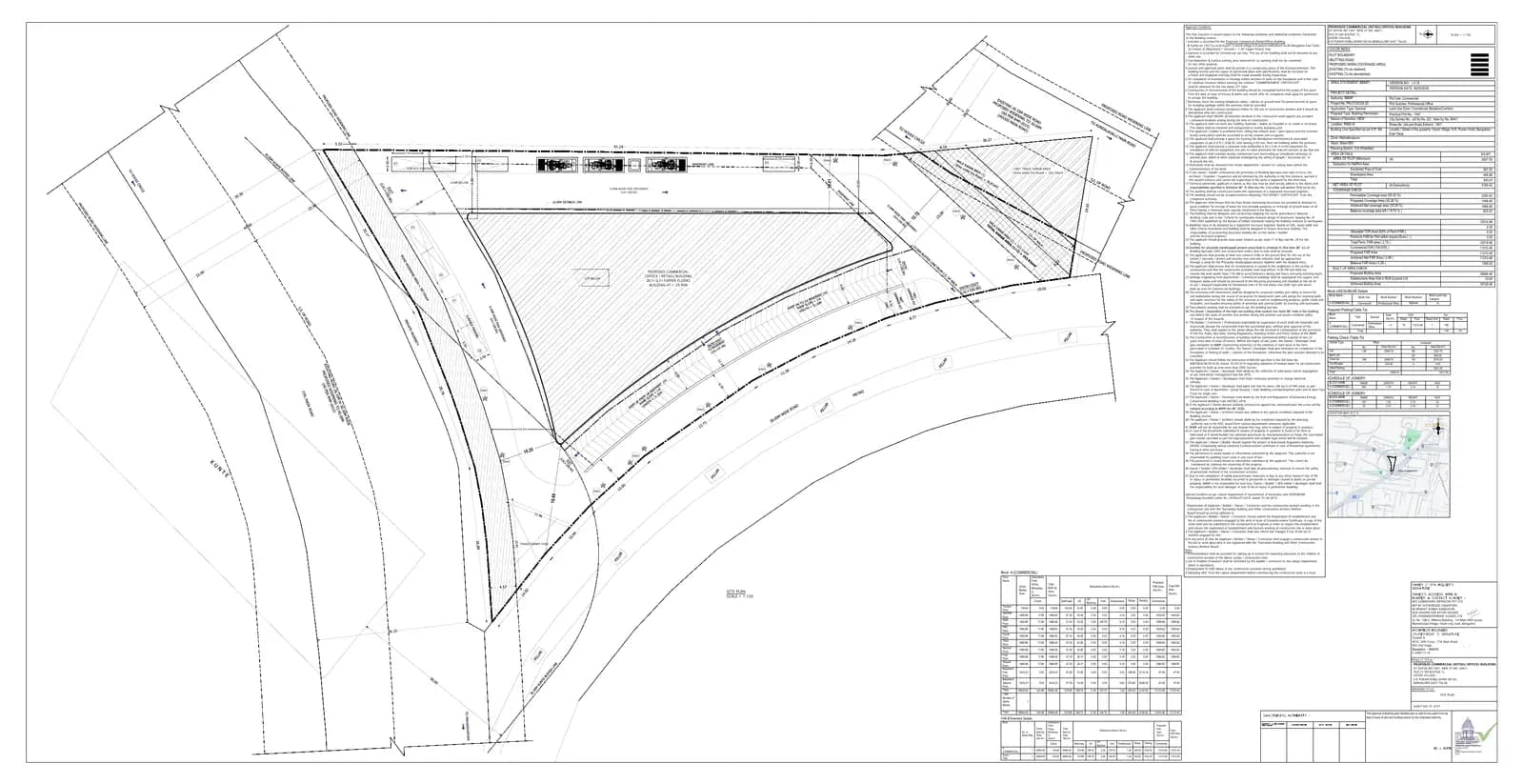 Hive By Sumadhura: Approved Plan HIVE, page 1 (filed with Karnataka RERA)
