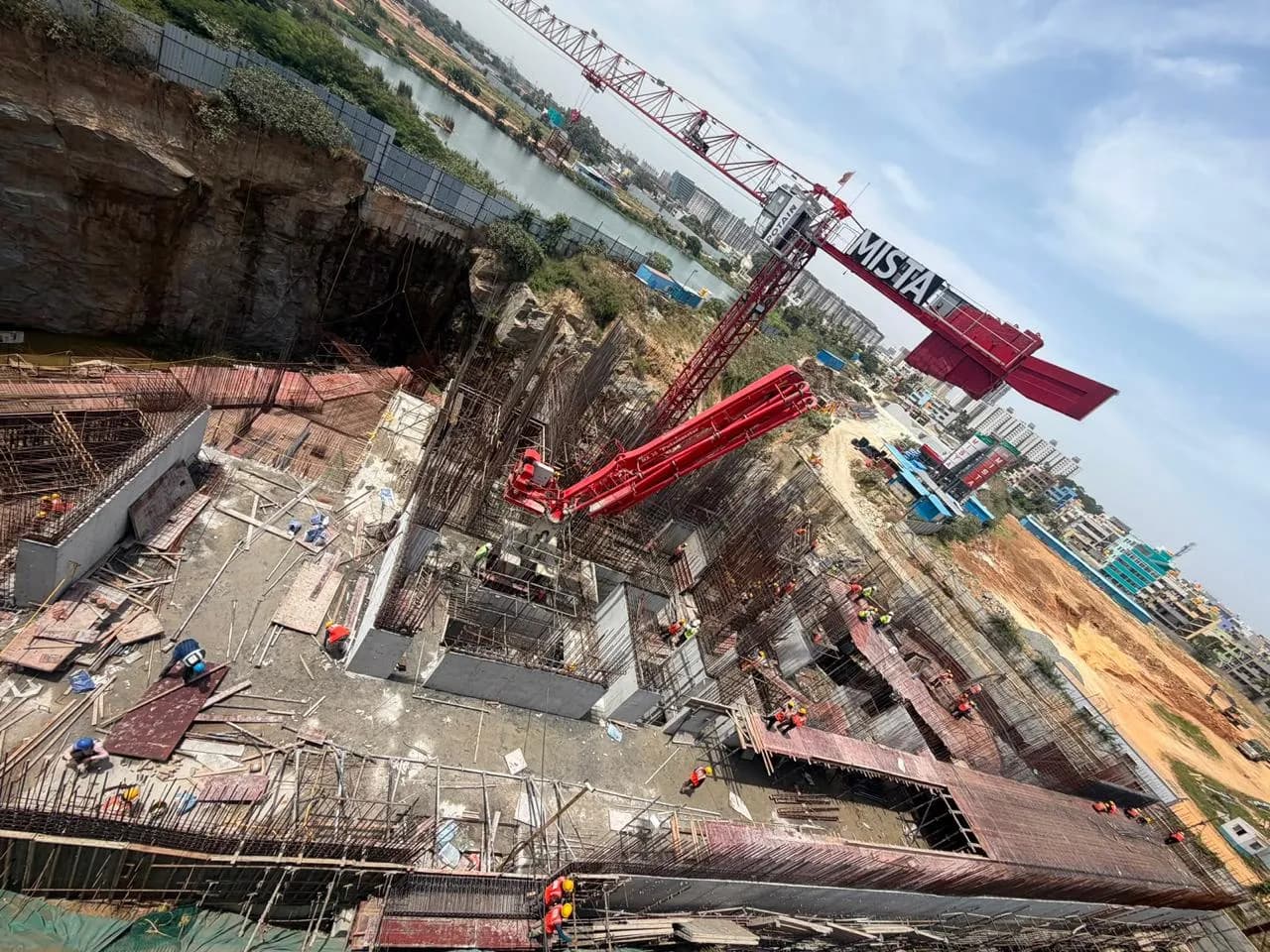Mista Sri City- Budigere Cross: Site photo filed with Karnataka RERA