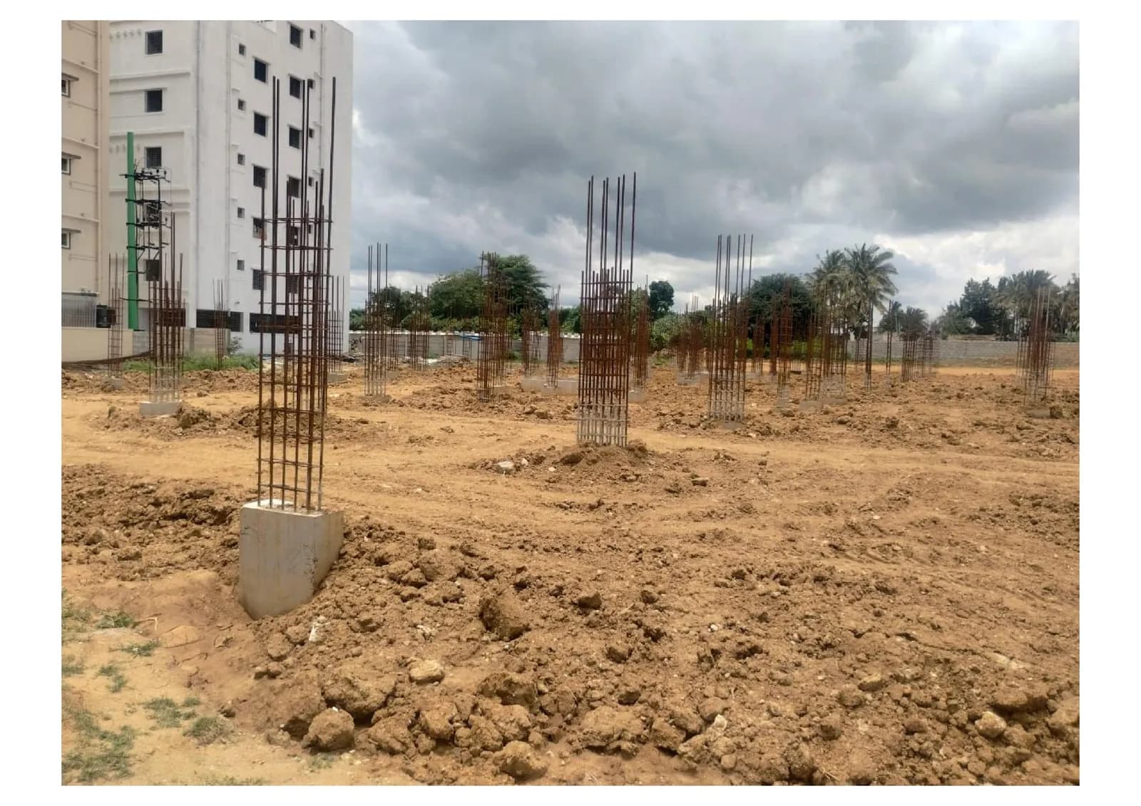 Skyline Haven: Site photo filed with Karnataka RERA