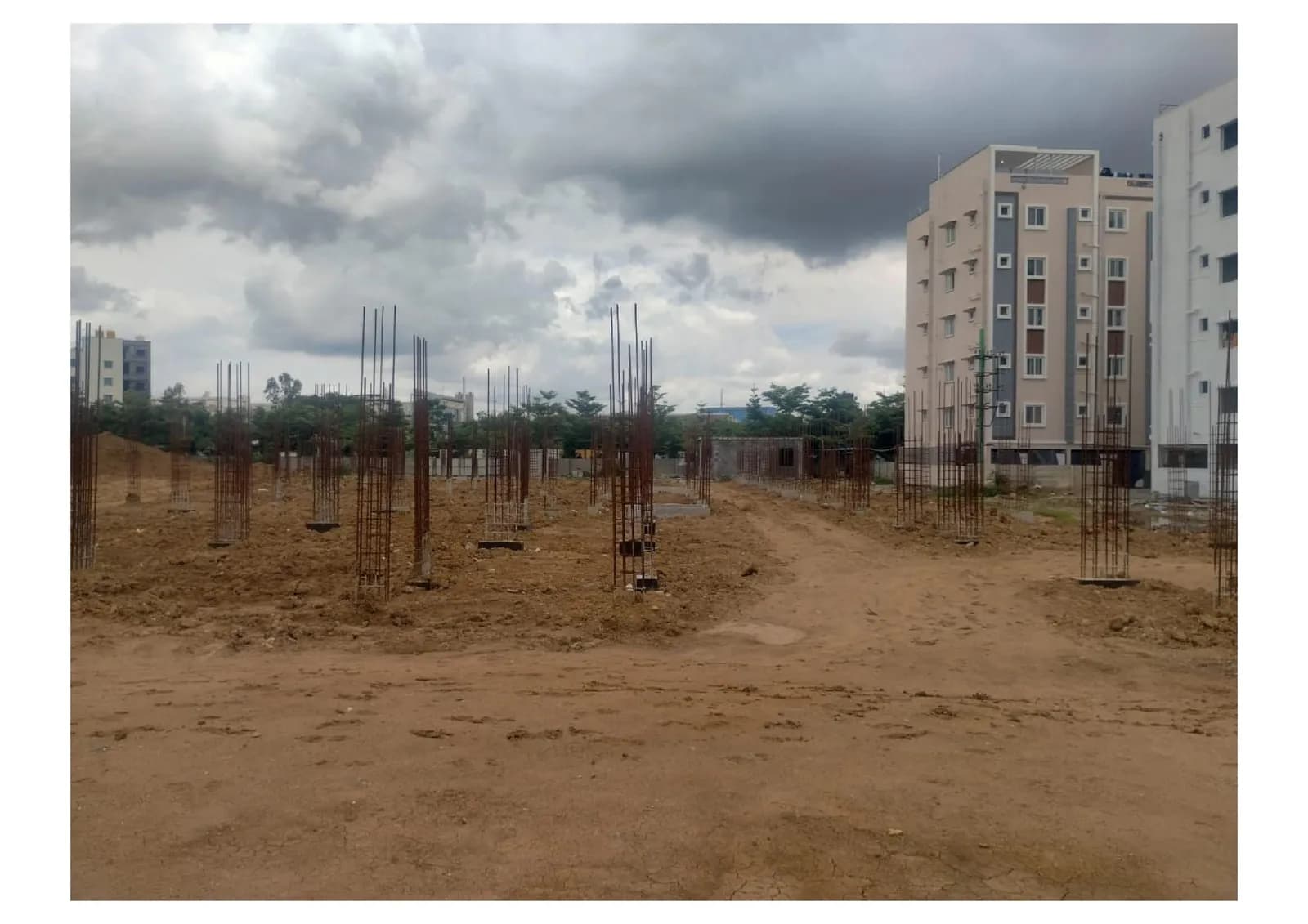 Skyline Haven: Site photo filed with Karnataka RERA