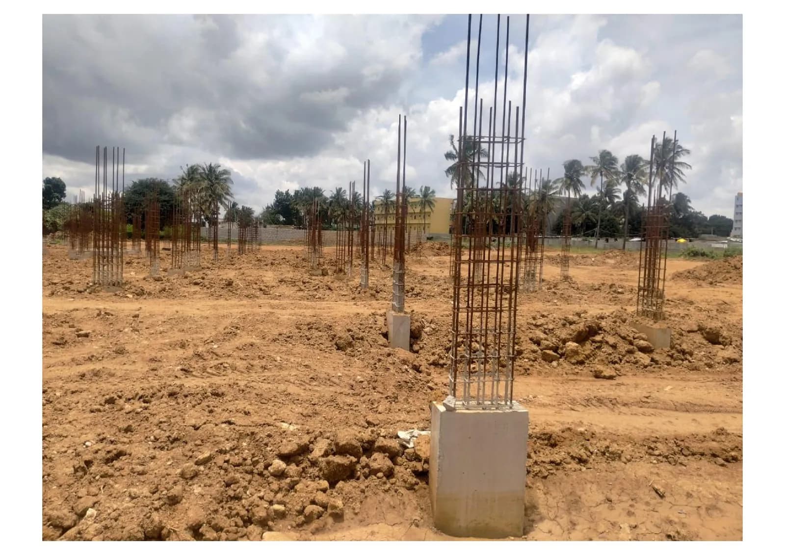Skyline Haven: Site photo filed with Karnataka RERA