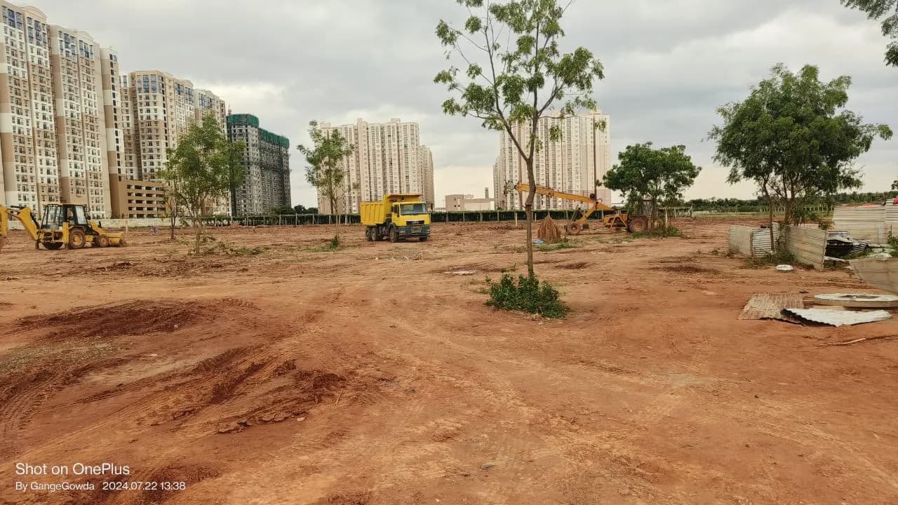 LivingTree by Kalyani Developers: Site photo filed with Karnataka RERA