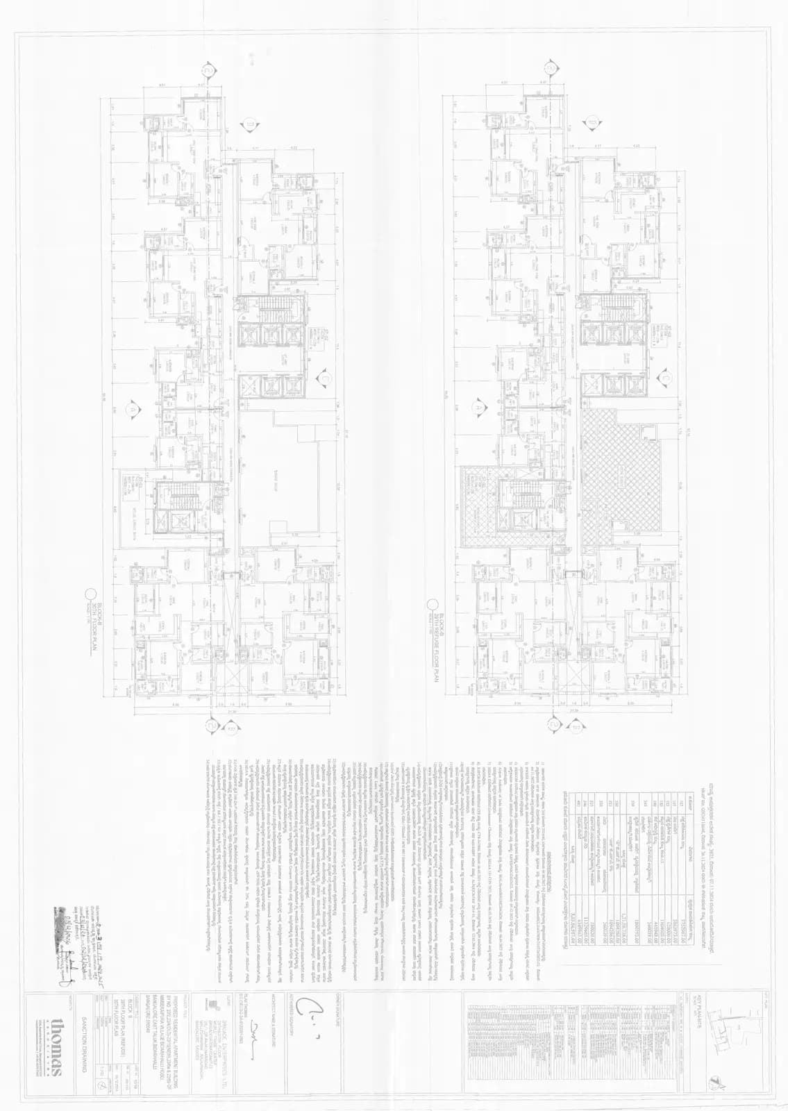 Brigade Citrine: Brigade Citrine - Block B - 29th Refuge Floor Plan & 30th Floor Plan.pdf (filed with Karnataka RERA)