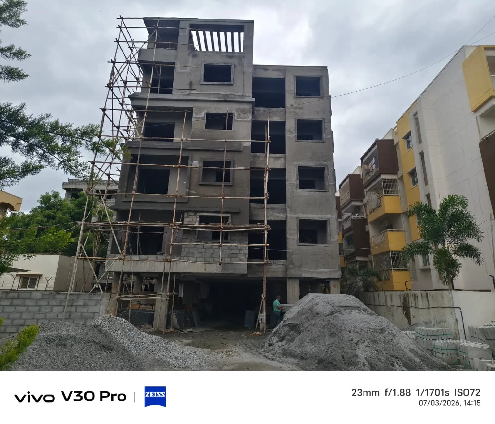 D C Capitol Phase – II: Site photo filed with Karnataka RERA