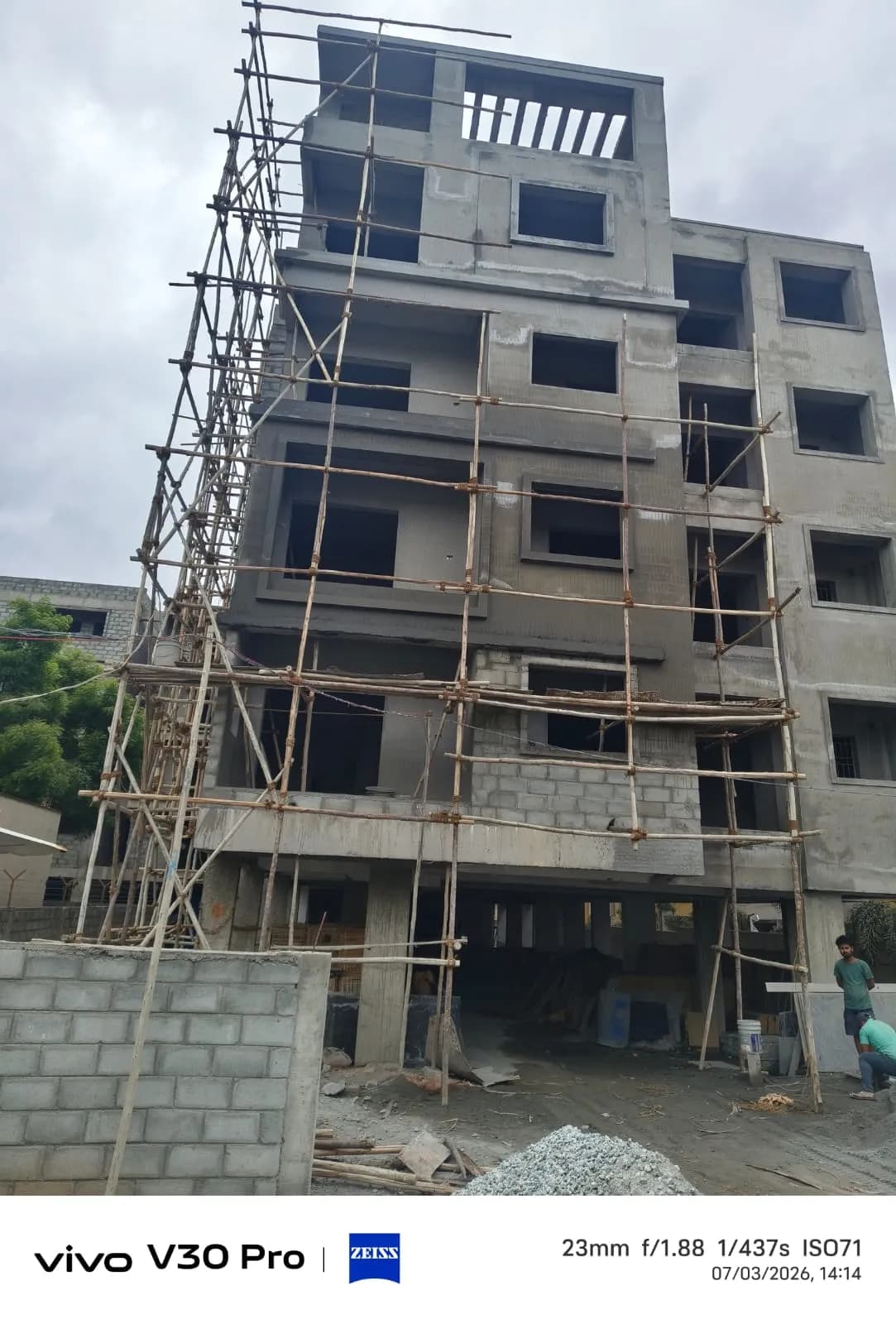 D C Capitol Phase – II: Site photo filed with Karnataka RERA