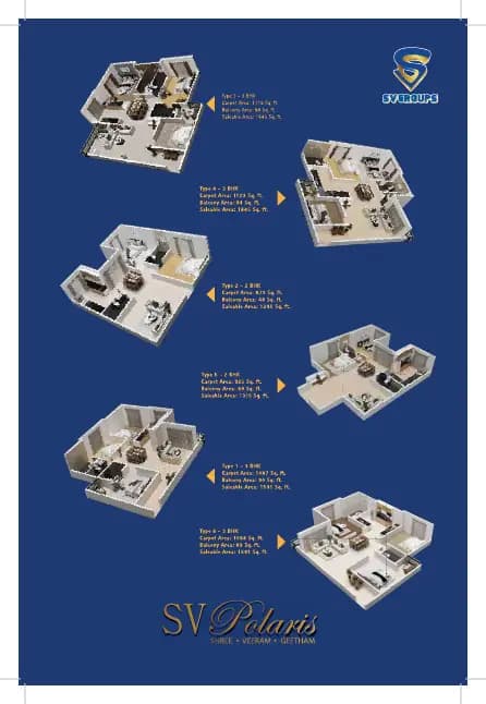 SV Polaris: Brochure, page 6 (filed with Karnataka RERA)