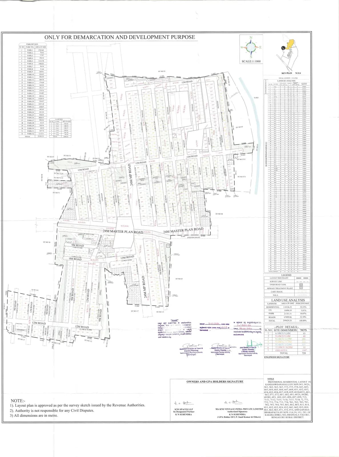 KNS Samooha: Brochure (filed with Karnataka RERA)