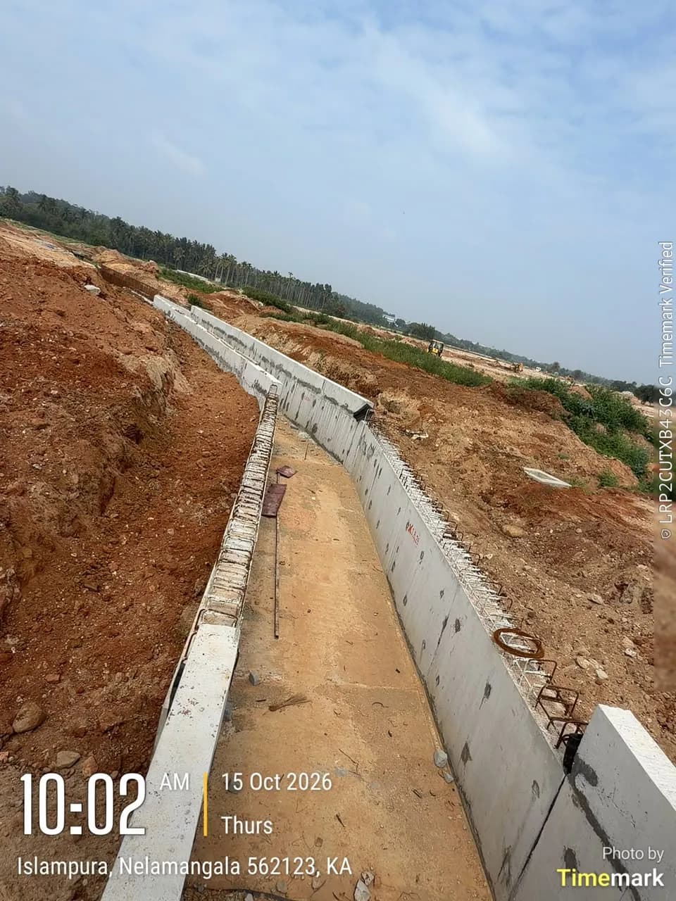 KNS Samooha: Site photo filed with Karnataka RERA