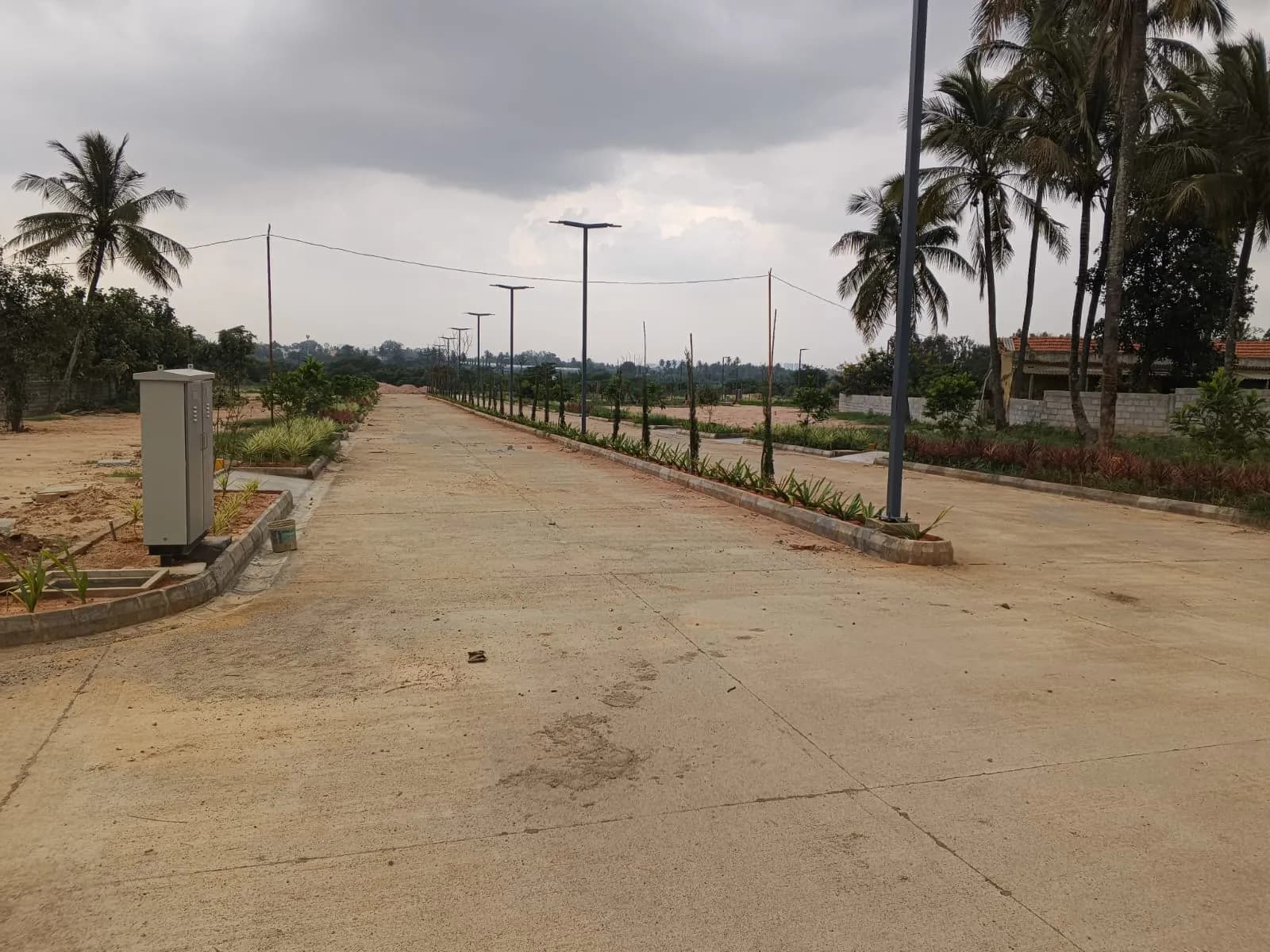 Oasis Lakeview Residency: Site photo filed with Karnataka RERA