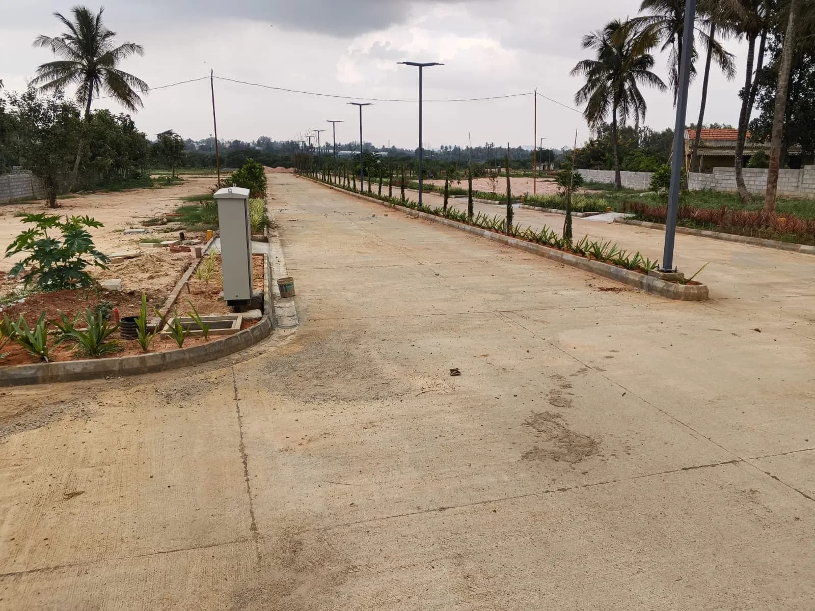 Oasis Lakeview Residency: Site photo filed with Karnataka RERA