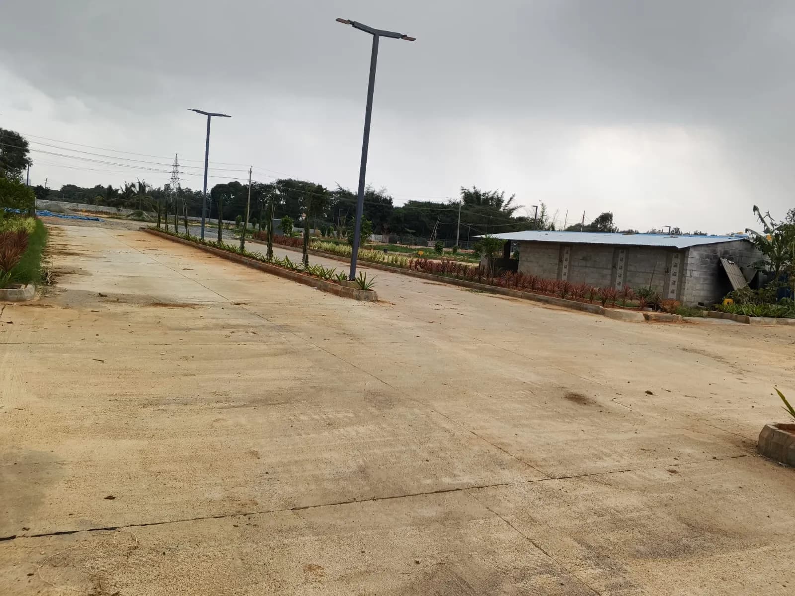 Oasis Lakeview Residency: Site photo filed with Karnataka RERA