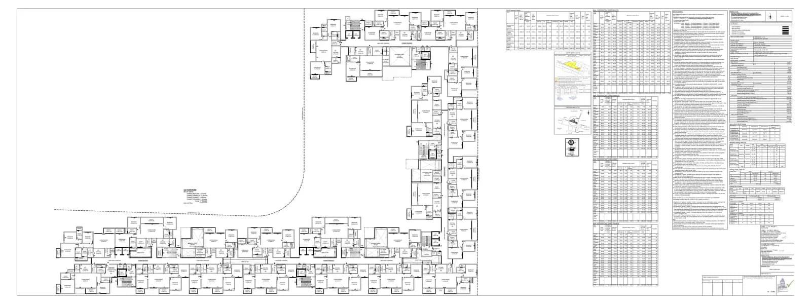 Sumadhura Capitol Residences: 06 1st FLOOR PLAN (filed with Karnataka RERA)