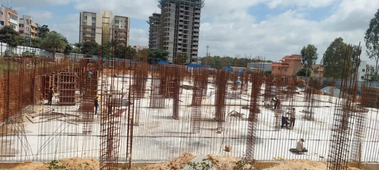 Parth Atmosphere: Site photo filed with Karnataka RERA