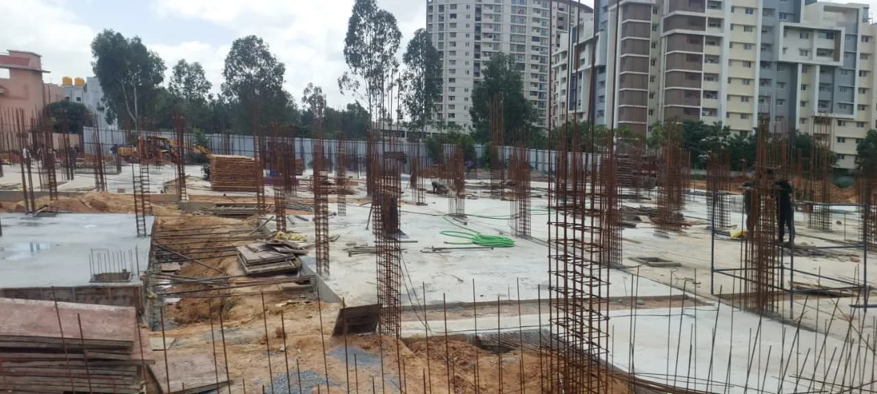 Parth Atmosphere: Site photo filed with Karnataka RERA
