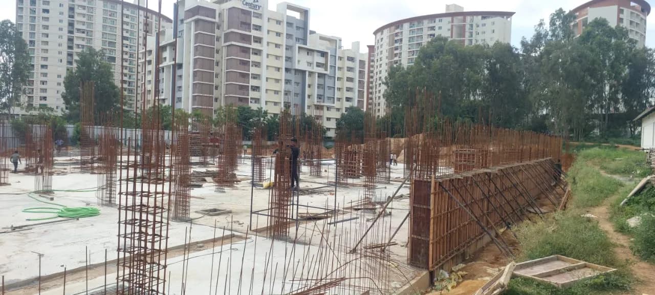 Parth Atmosphere: Site photo filed with Karnataka RERA
