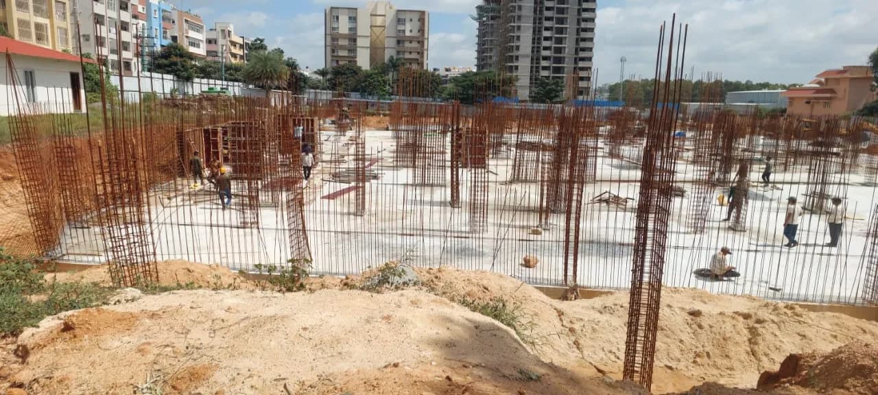 Parth Atmosphere: Site photo filed with Karnataka RERA
