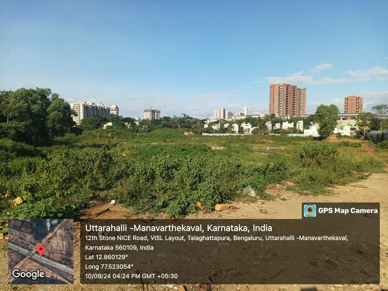 Vanshika'S Nature'S Harmony: Site photo filed with Karnataka RERA