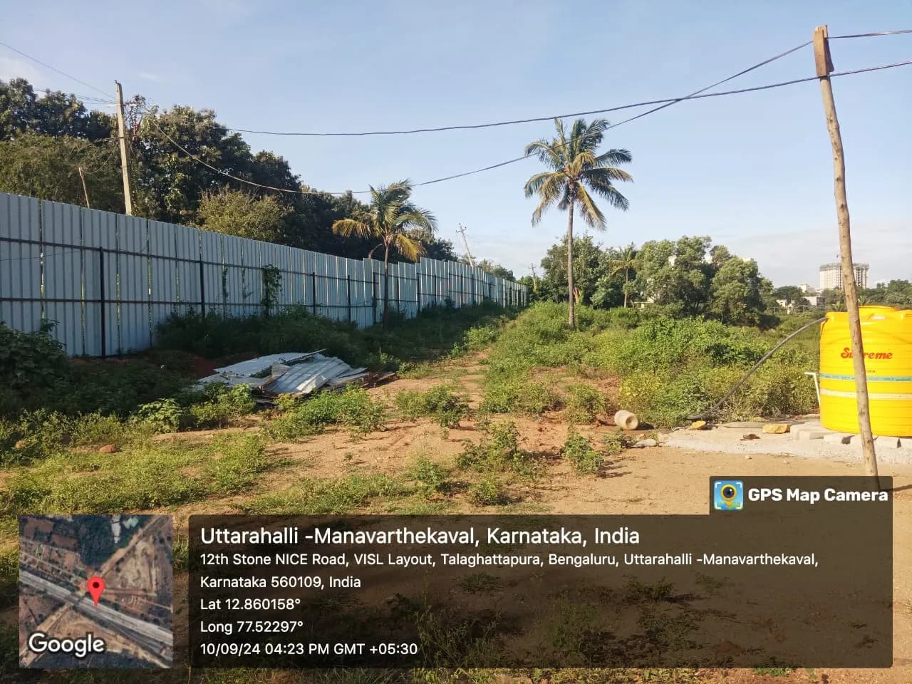 Vanshika'S Nature'S Harmony: Site photo filed with Karnataka RERA
