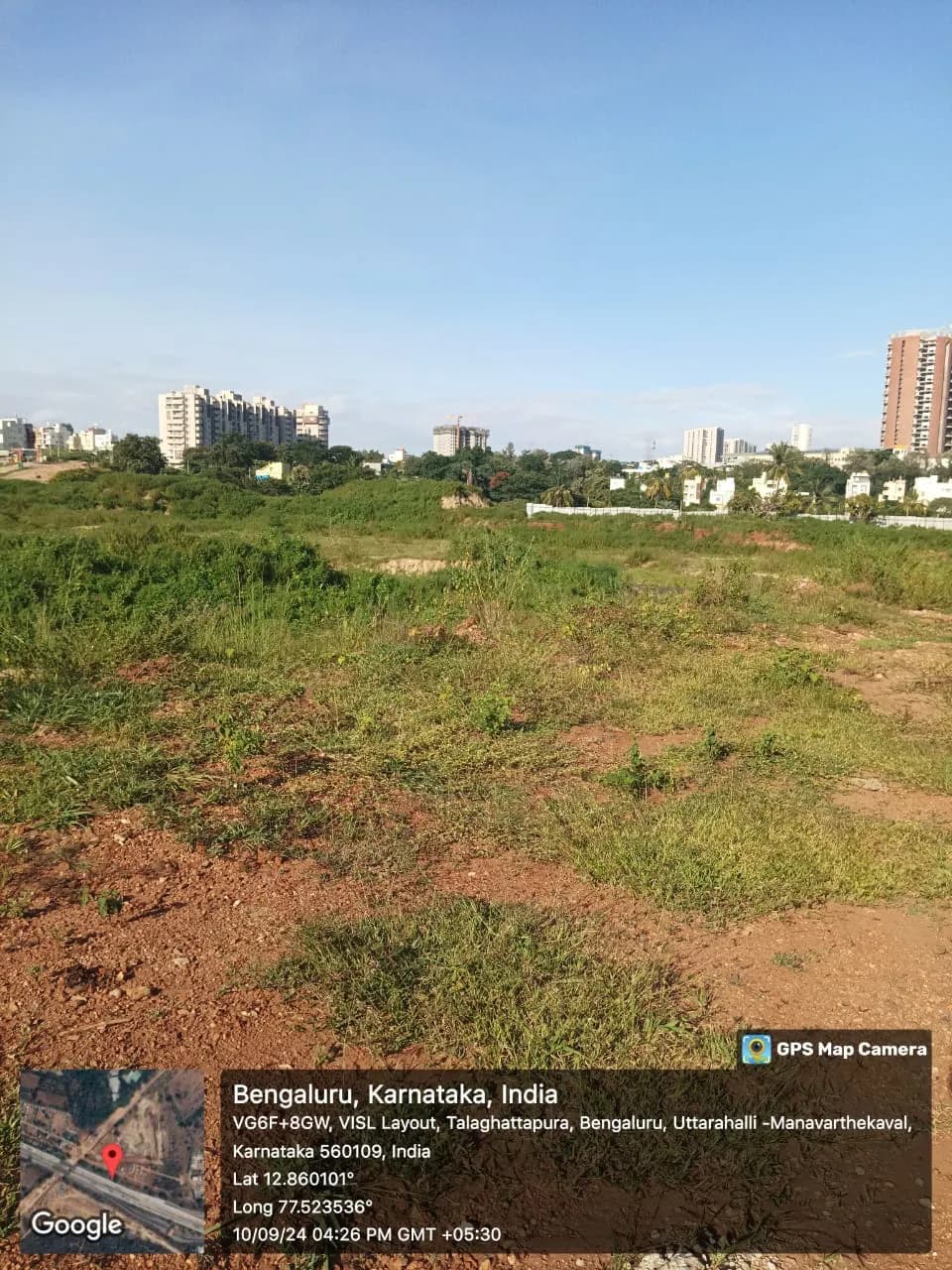 Vanshika'S Nature'S Harmony: Site photo filed with Karnataka RERA