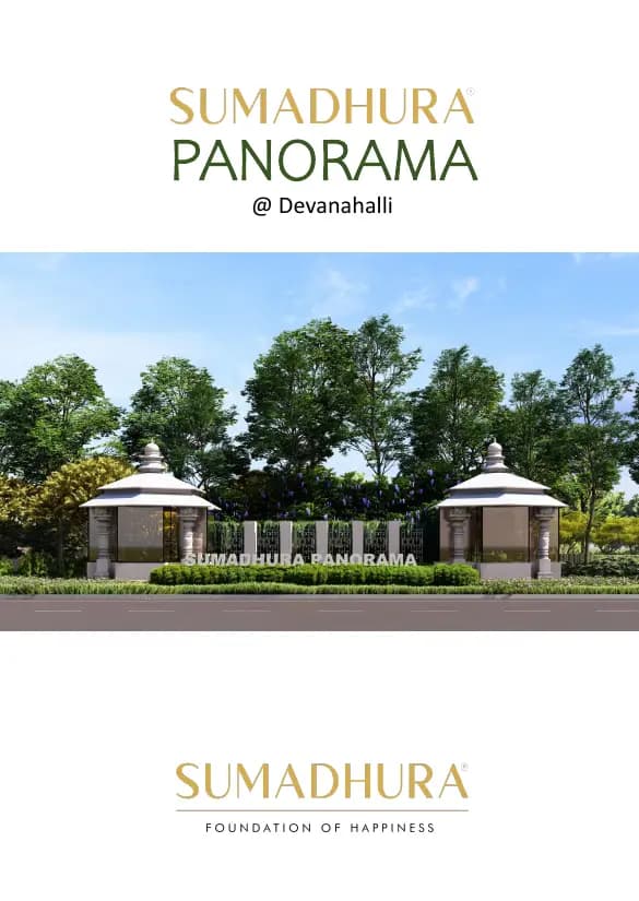 Sumadhura Panorama Phase-I: Brochure, page 1 (filed with Karnataka RERA)
