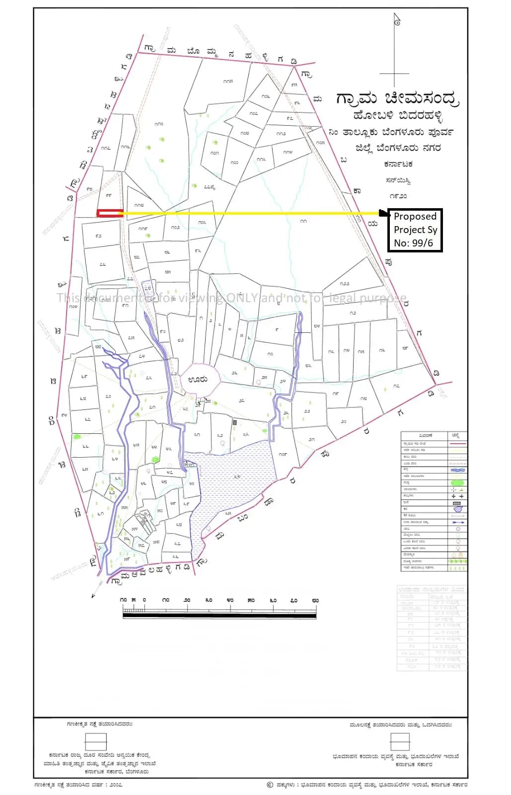 Sakura Blossom: Village Map Demarcation.jpg (filed with Karnataka RERA)