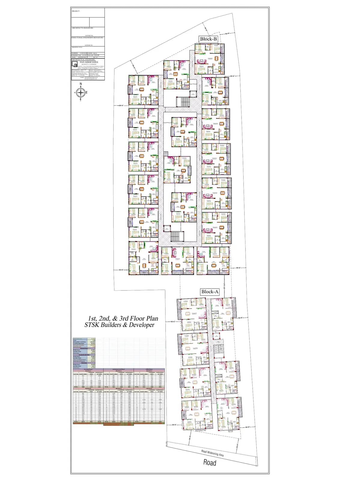 Nature Elation: TYPICAL FLOOR PLAN (filed with Karnataka RERA)