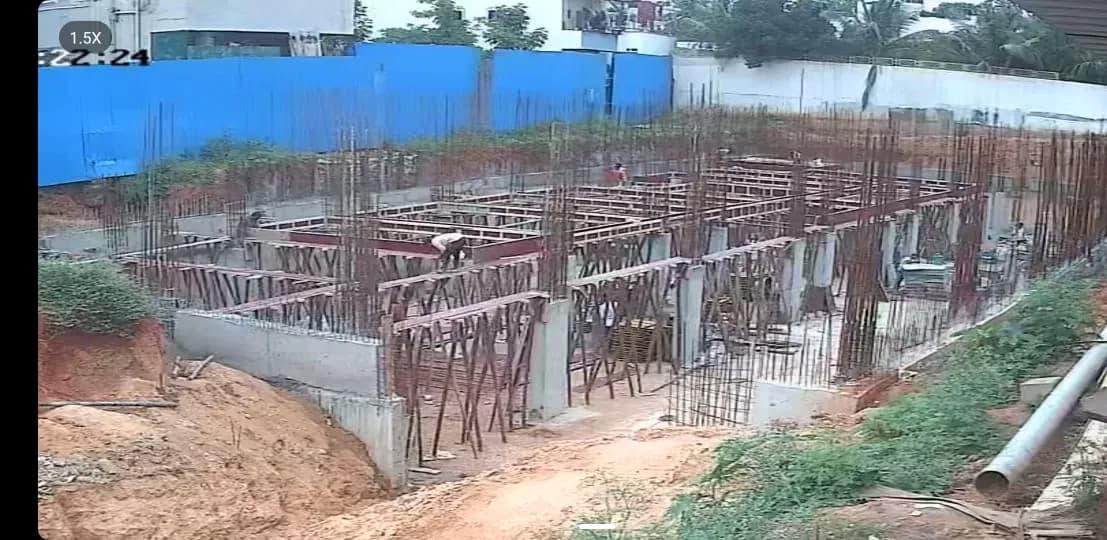 Mamtha Paradise: Site photo filed with Karnataka RERA