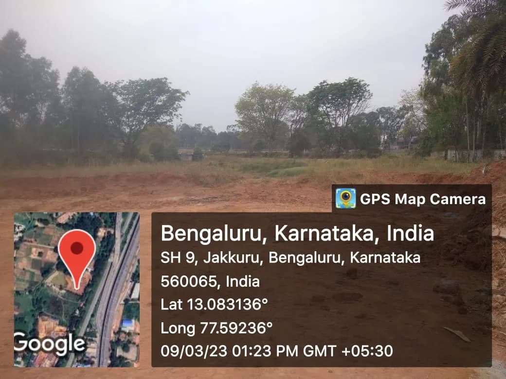BCM Panache: Site photo filed with Karnataka RERA