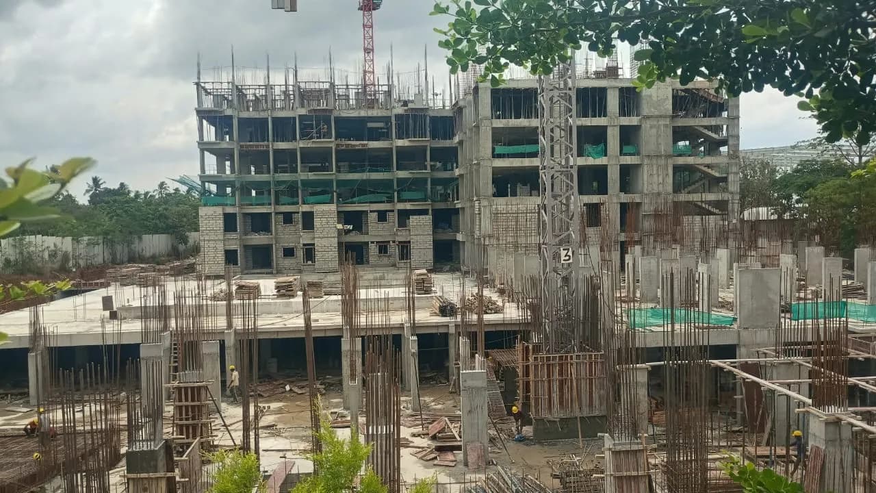 DS Max Sky Sisira: Site photo filed with Karnataka RERA