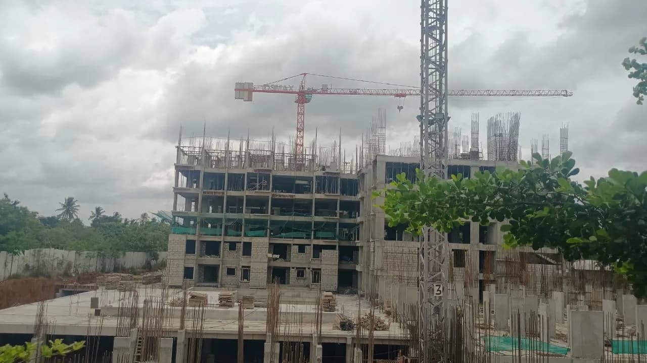 DS Max Sky Sisira: Site photo filed with Karnataka RERA