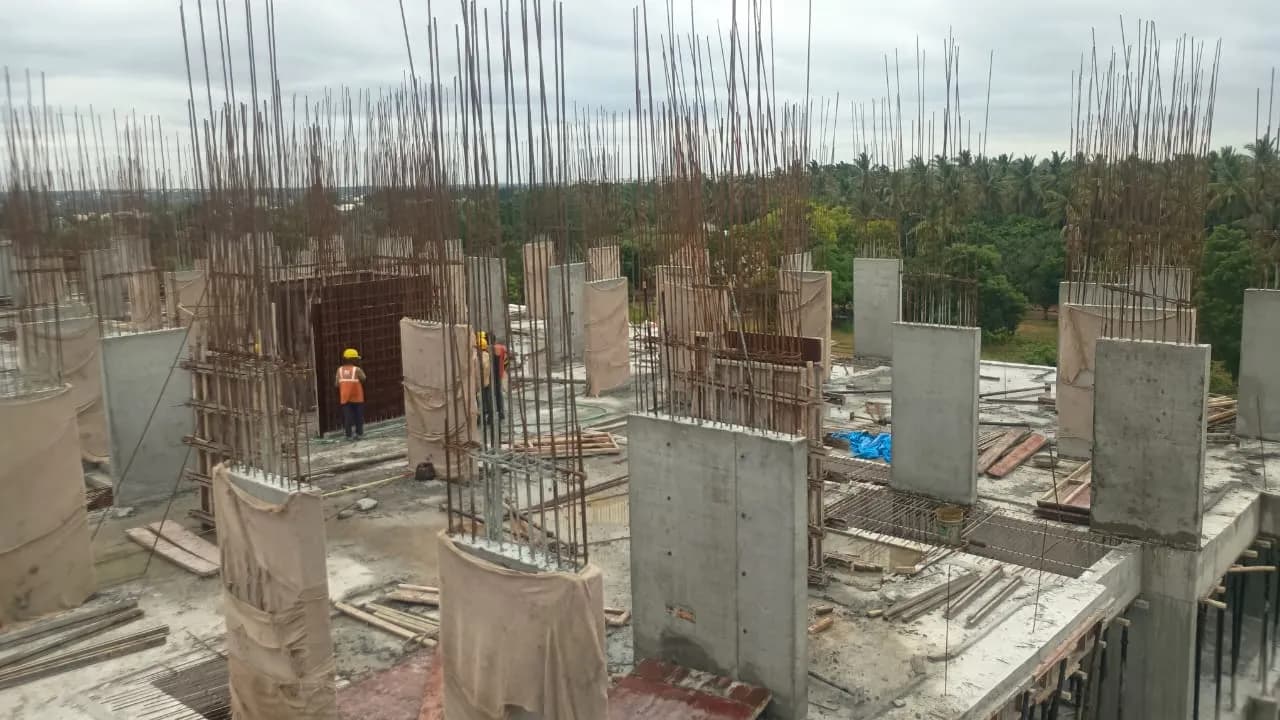DS Max Sky Sisira: Site photo filed with Karnataka RERA