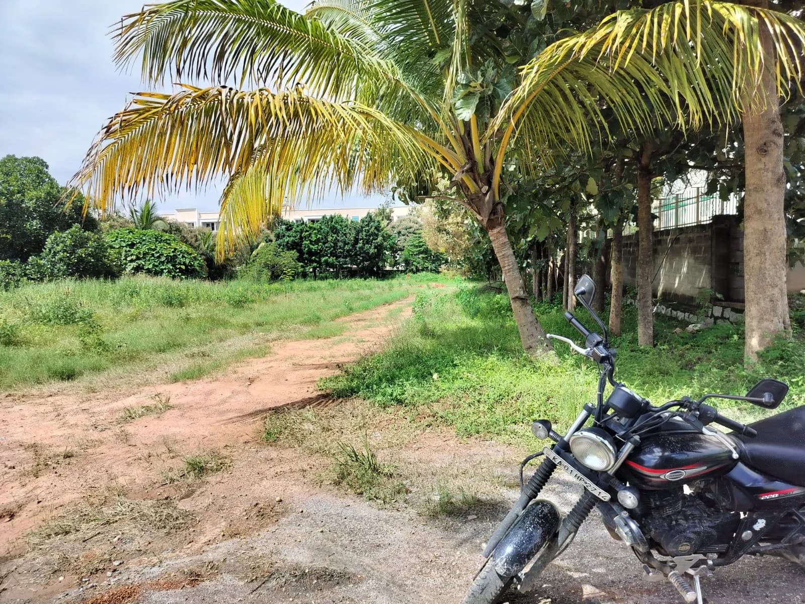 Mana Cresta: Site photo filed with Karnataka RERA