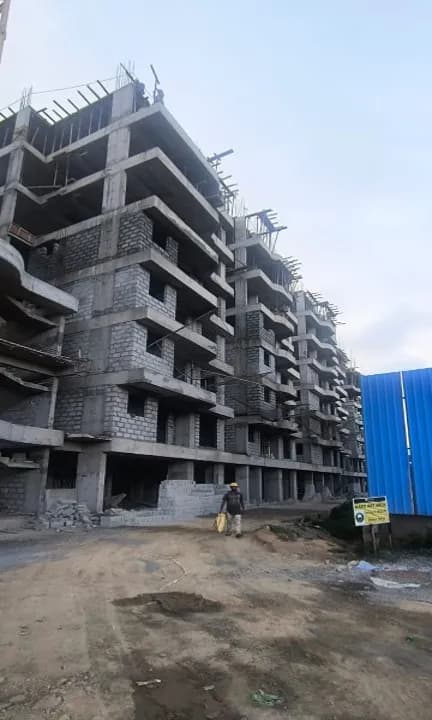 Mana Cresta: Site photo filed with Karnataka RERA
