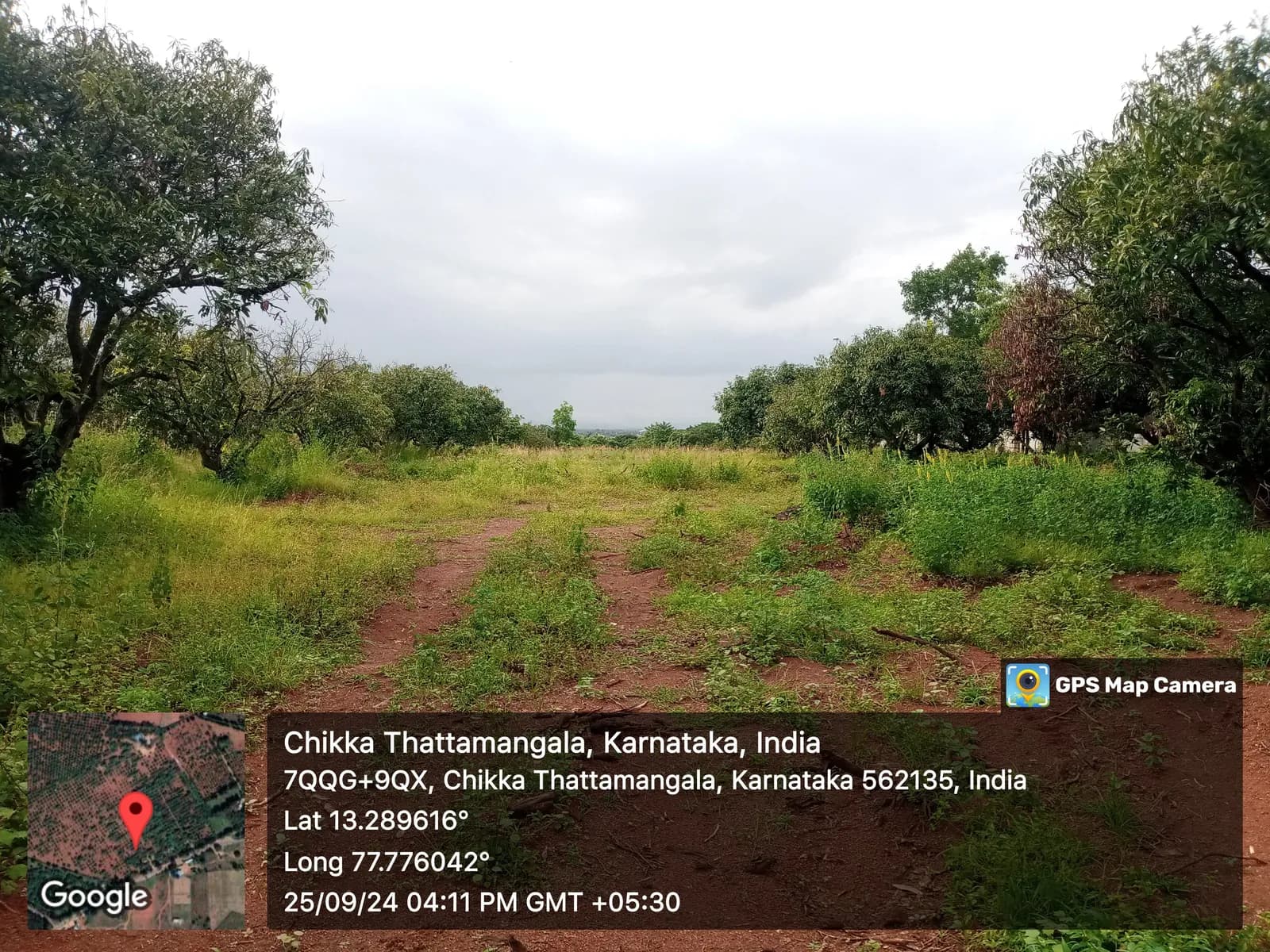 Sattva Bhumi: Site photo filed with Karnataka RERA