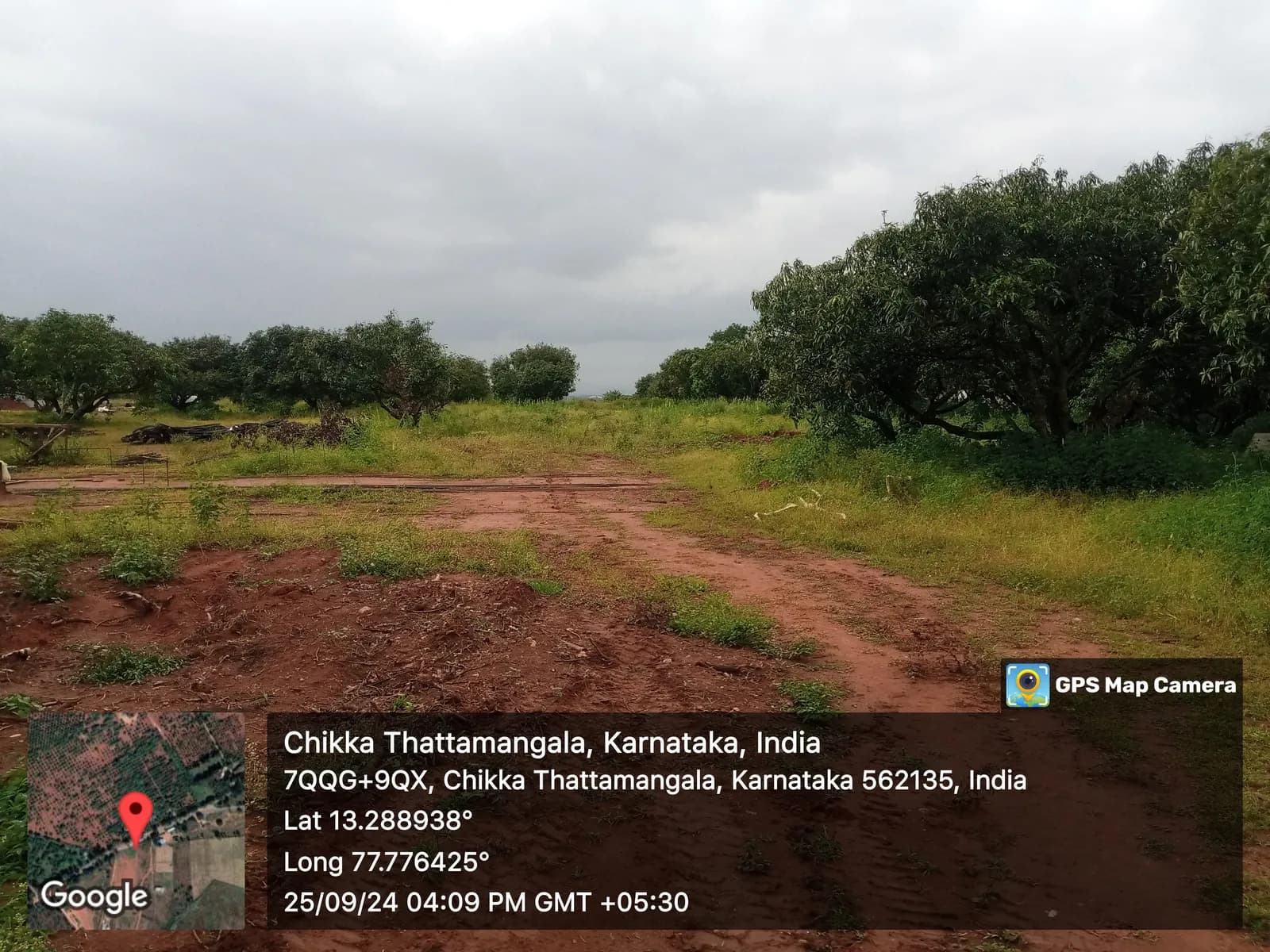 Sattva Bhumi: Site photo filed with Karnataka RERA