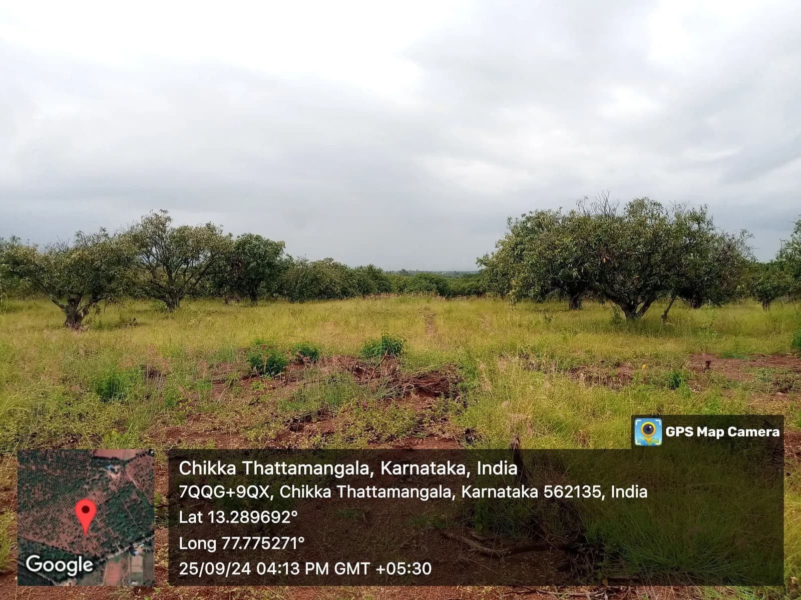 Sattva Bhumi: Site photo filed with Karnataka RERA
