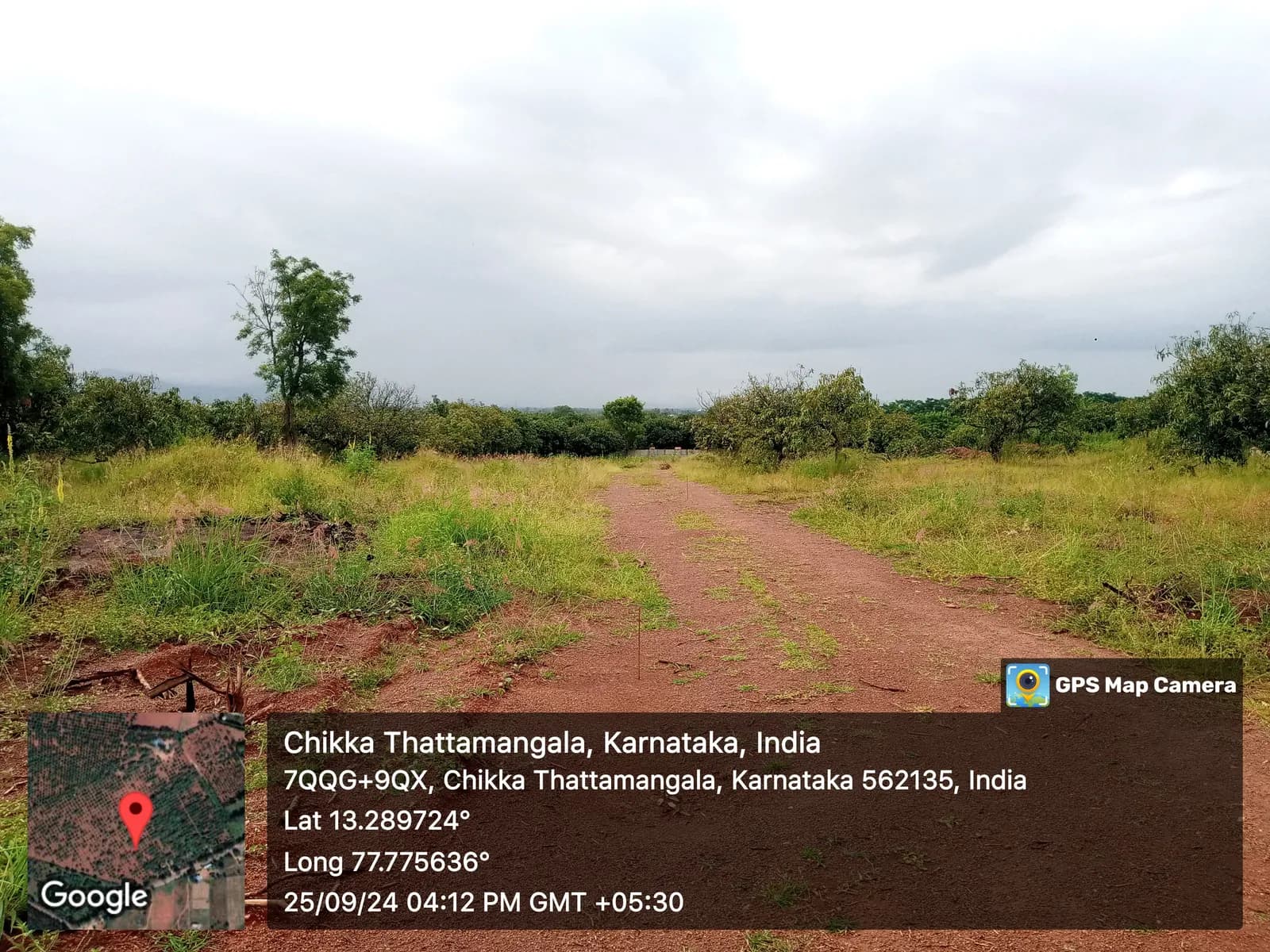Sattva Bhumi: Site photo filed with Karnataka RERA