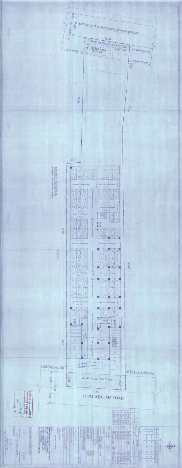 Orlean: BASEMENT FLOOR PLAN.pdf (filed with Karnataka RERA)