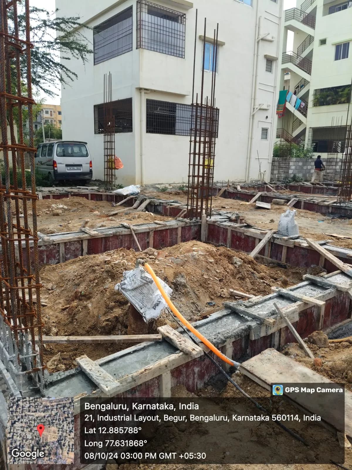 Dhiraan Lotus: Site photo filed with Karnataka RERA