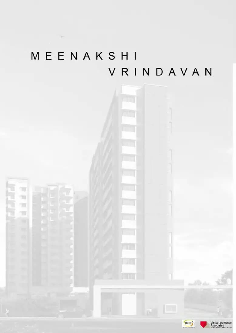 Meenakshi Vrindavan: Brochure, page 1 (filed with Karnataka RERA)