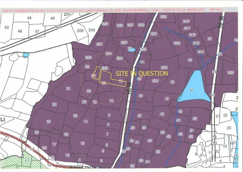 United Green Woods: CDP Map Demarcation.pdf (filed with Karnataka RERA)
