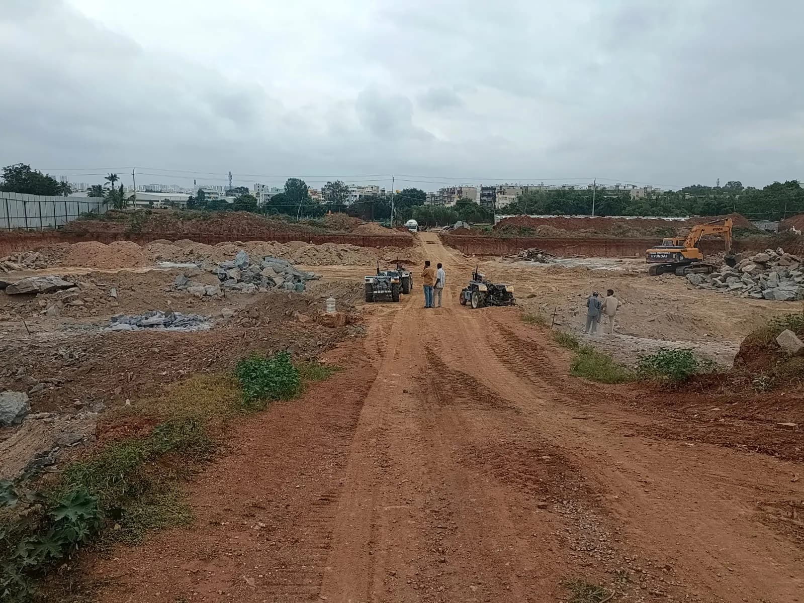 United Green Woods: Site photo filed with Karnataka RERA