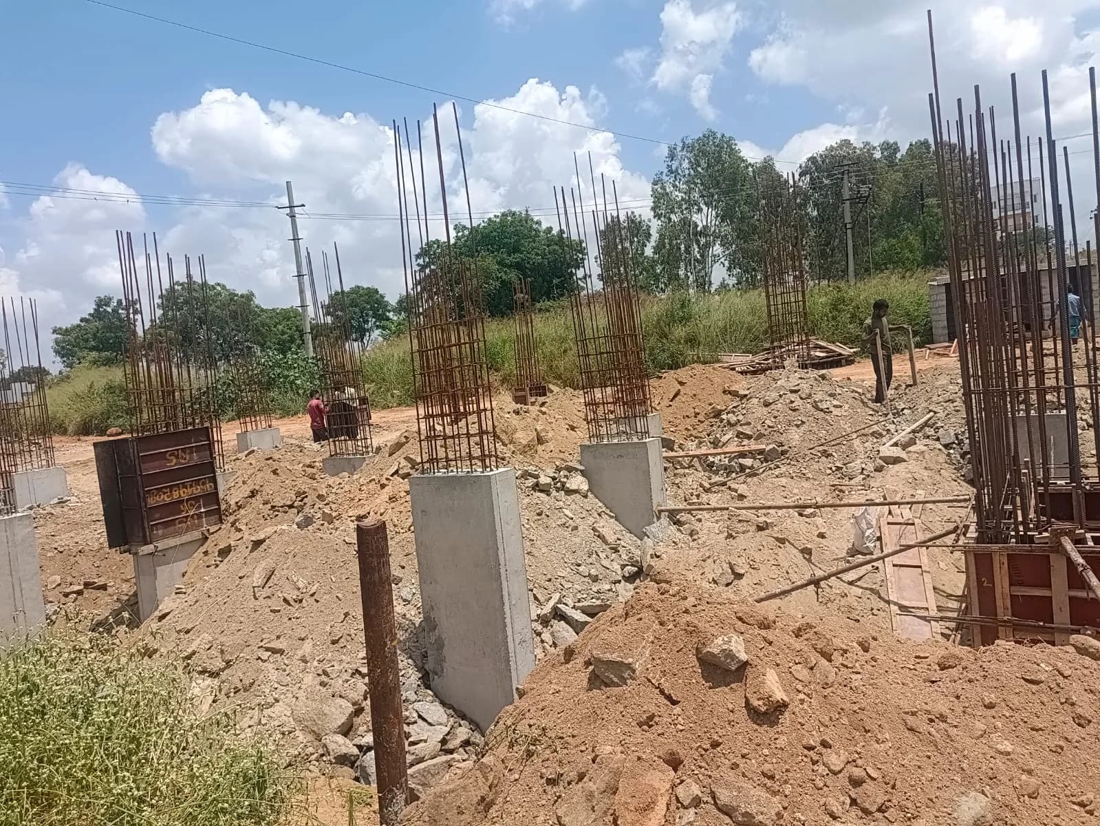 United Green Woods: Site photo filed with Karnataka RERA